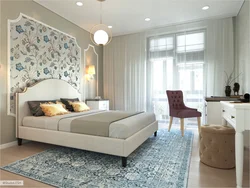 How To Highlight A Bedroom Wall With Wallpaper Photo