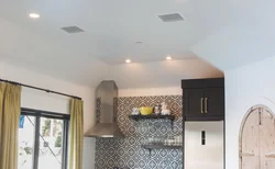 Ванна бөлмесіндегі төбедегі сорғыш аспалы төбелер фотосуреті