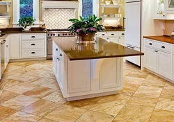 Tiles for small kitchen floor design