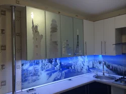 Mətbəx Şüşəsi Foto Çap Fotoşəkili