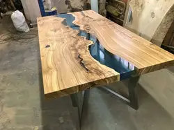 Фото Столов Для Кухни Из Эпоксидной Смолы