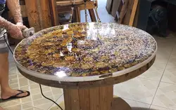 Фото Столов Для Кухни Из Эпоксидной Смолы