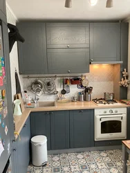 Brezhnevka kitchen interior