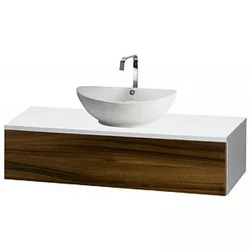 Bathroom cabinets with bowl photo