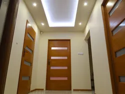Потолок из гипсокартона фото в прихожей