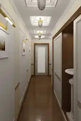 Koridorda gipsokarton shipining fotosurati
