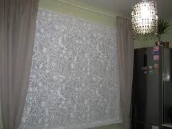Oshxona fotosurati uchun rulonli tul