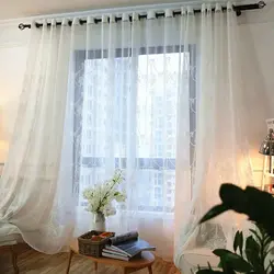 Qonaq Otağının Fotoşəkilində Pərdələri Necə Asmaq Olar