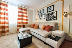 Two sofas in the bedroom interior