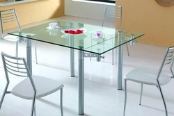 Kitchen Glass Tables For Kitchen Photo