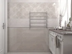 Baccarat cerama marazzi tiles in the bathroom interior