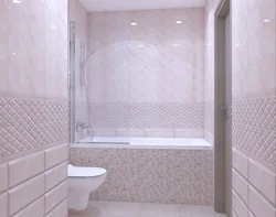 Baccarat cerama marazzi tiles in the bathroom interior