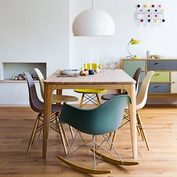 Kitchen chairs in the kitchen interior