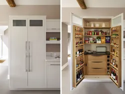 Pantry in the kitchen in the house photo