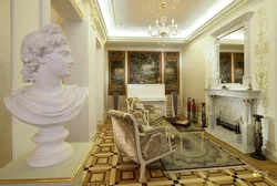 Roman style in the kitchen interior photo