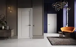 High doors in the apartment photo