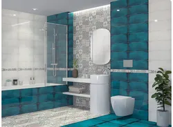 Azori tiles in the bathroom interior