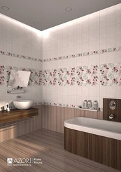 Плитка azori в интерьере ванной