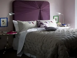 Decorating a bed for a bedroom photo