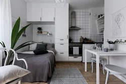 Kitchen design for sleeping