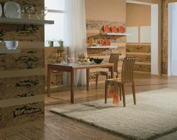 Kitchen interior cork