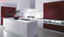 Акрылавая кухня ў інтэр'еры