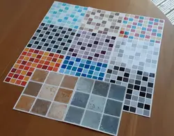Самаклейная мазаіка для ваннай фота