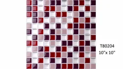 Self-adhesive mosaic tile for bathroom photo