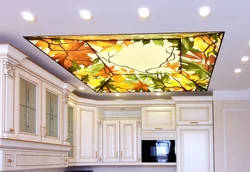 Stained glass design kitchen photo