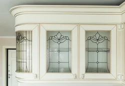 Stained glass design kitchen photo