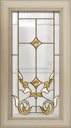 Vitray dizayn mətbəx fotoşəkili