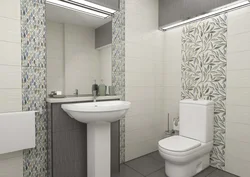 Tiles in bath and toilet design