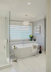 Photo of separate bathroom