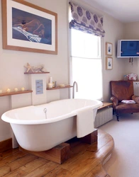 Photo of separate bathroom