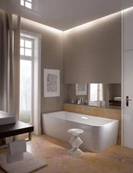 Photo of separate bathroom