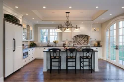 Kitchen interior plasterboard