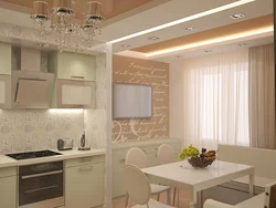 Kitchen interior plasterboard