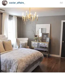 Mocha color bedroom photo