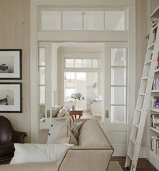 Interior windows in an apartment photo