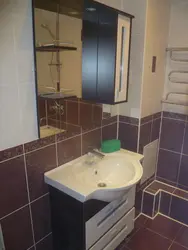 Як схаваць трубы ў ваннай фота