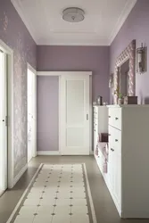 Wall design for painting in the hallway