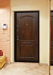 Iron doors to the apartment photo
