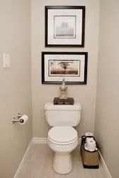 How to paint a toilet in an apartment photo