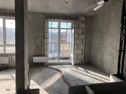 Photo of rough finishing of an apartment in a new building