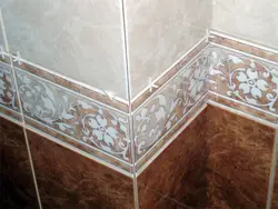 Tiles in the bathroom corners photo