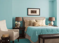 Color combination in the bedroom interior beige with what