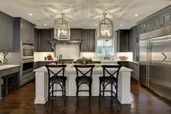 Classic And Modern In The Kitchen Interior Photo