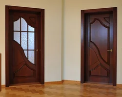 Interior doors installed in an apartment photo