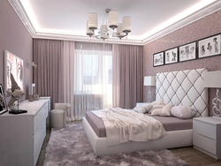 Delicate bedroom interiors photos