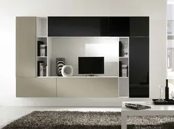 Modern TV cabinets in the living room photo